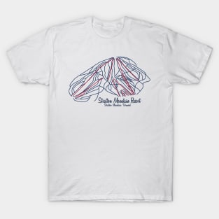 Stratton Mountain Resort Trail Map T-Shirt